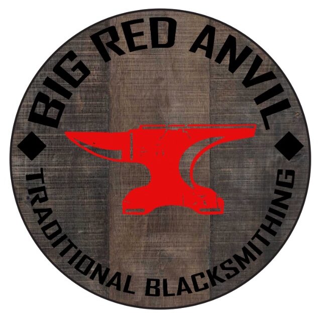 BIG RED ANVIL ARTEST BLACKSMITH